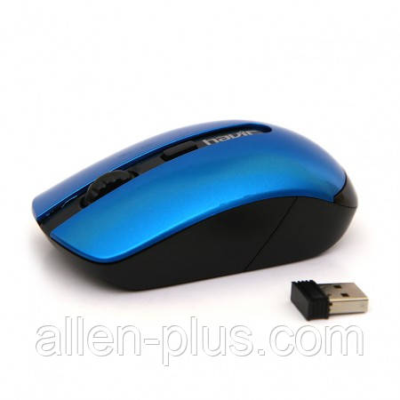 Миша бездротова HV-MS989GT (1600 DPI) Wireless USB, black/blue
