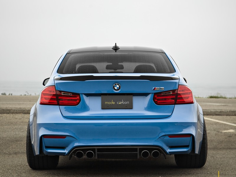 СПІЙЛЕР BMW F30 В СТИЛІ M4 (СТЕКЛОЛОКНО)
