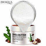 Скраб для тіла з олією Ши BioAqua Shea Butter Moisturize Body Scrub. 120 грамів, фото 2