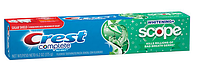 Зубная паста Crest Complete Multi-Benefit Whitening Minty Fresh Flavor 155грам