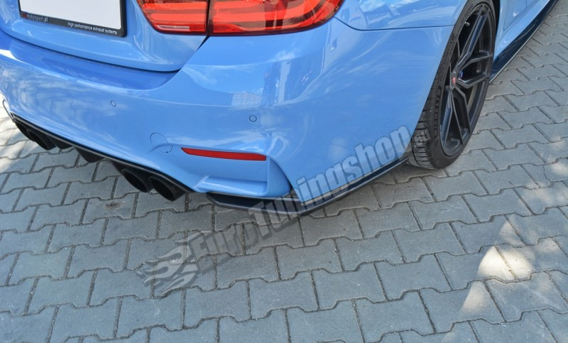 БІКОВІ НАКЛАДКИ ЗАДНІГО БАМПЕРА BMW M4 F82