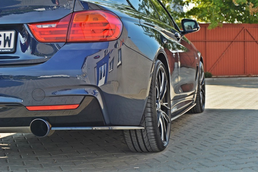 БОКОВІ НАКЛАДКИ НА ЗАДЕНЬ БАМПЕР BMW 4 F32 M-PACK
