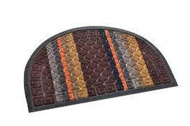 Придверний килимок цв. напівкруг 50х80 см
