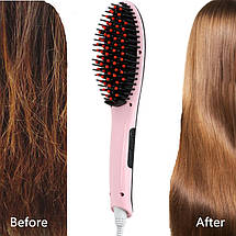 Гребінець-випрямляч Fast Hair Straightener, фото 5