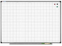 Магнитно-маркерная доска 60х90 см в клетку