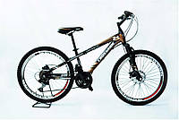 Подростковый велосипед CROSSRIDE STORM MTB 24" 13" Серый