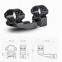 Hawke Кольца Reach Forward 1"/9-11mm/High (extension 2")