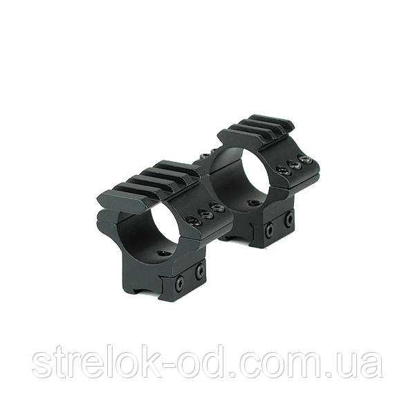 Hawke Кольца Tactical 1"/9-11mm (Picatinny Rail Top)/Med