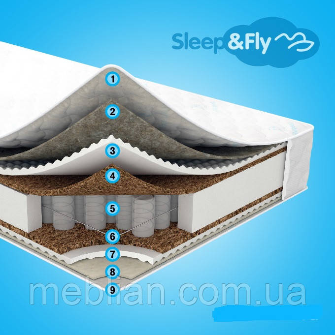 Ортопедичний матрац Sleep&Fly Extra