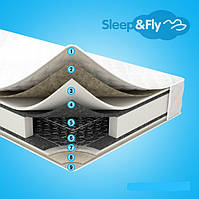 Ортопедичний матрац Sleep&Fly Standart Plus