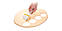 Ролик для вирізування кілець тіста Tescoma Delicia 630011, фото 3