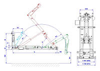 Хуклифт 03-23-K-DIN CHARVAT CTS a.s. / Hook lift 03-23-K-DIN CHARVAT CTS a.s.