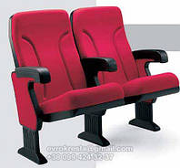 Крісло театральне червоне, крісла для дому культури