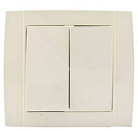 Вимикач подвійний внутрішній YW-2504 YAWEITAI