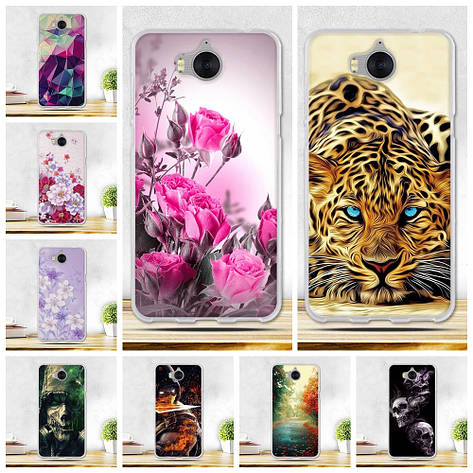 Силіконовий чохол для Huawei Y5 2017 з картинкою, фото 1