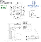 Компресор спіральний Invotech, YH150T1G-100,, фото 3