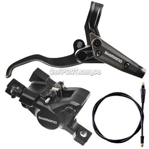 Гідравліка Shimano BR-M445 175 см Чорний (BR-M445-rear-bl), фото 1