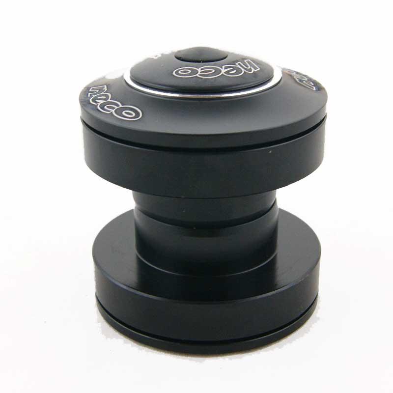 Рулевая чашка промпідшипник Neco 1-1/8", безрезьбовая черный  (C-ST-0041)