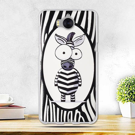 Силіконовий чохол для Huawei Y5 2017 з картинкою, фото 2