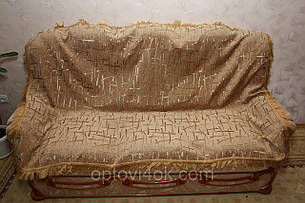 Бризки шампанського комплекти дивандеков на ліжко і два крісла (пісочний), фото 1