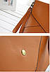 Жіноча офіційна сумка-папка світло-рожевого кольору, формату А4, фото 8