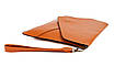 Велика ділова жіноча сумка-планшетка кавового кольору, фото 5