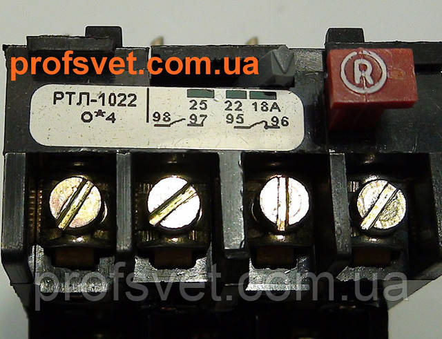 фотография тепловое реле ртл-1022 регулировка тока 18-25а Этал