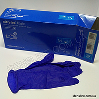 Перчатки нитриловые Nitrylex Basic 200шт/уп (Mercator Medical)