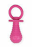 Іграшка для собак Соска з дзвіночком Pet Nova 14 см рожевий, фото 2