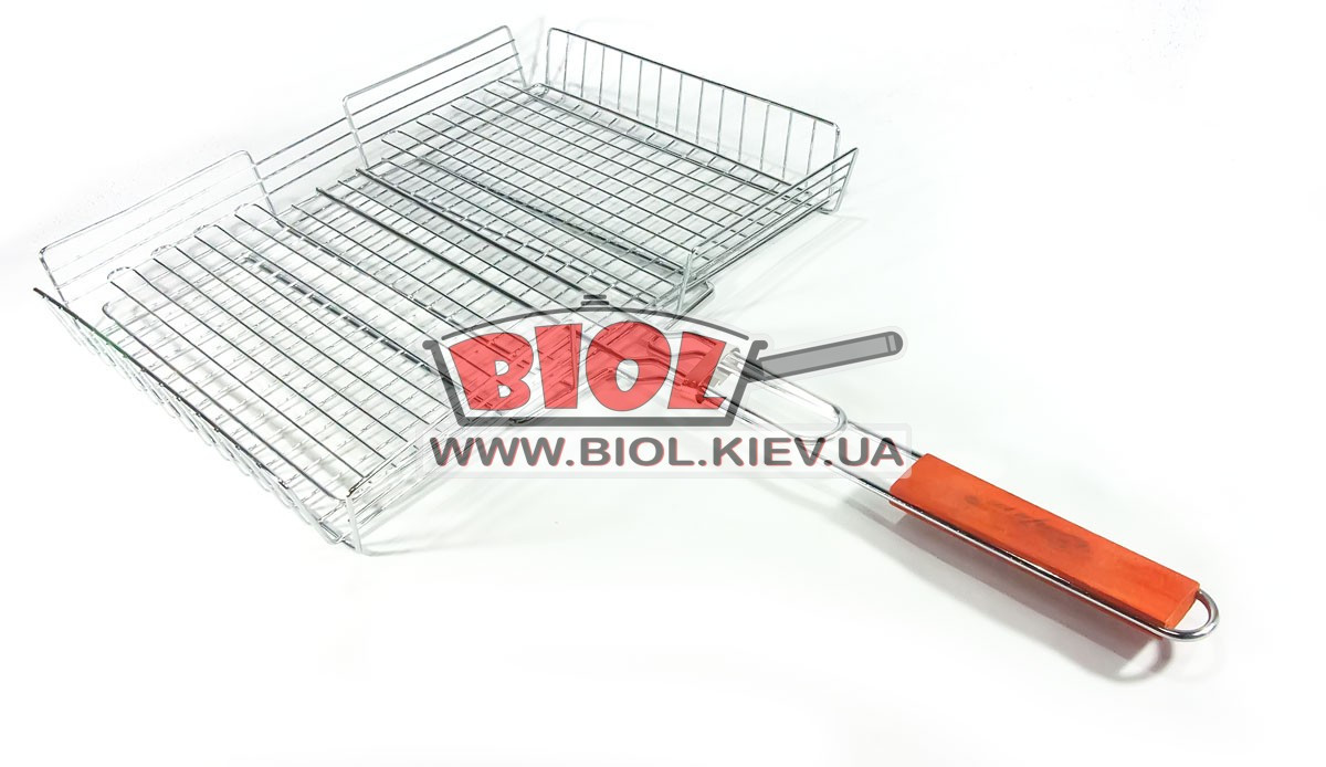 Решітка для гриля, барбекю 43*35*6 см, фото 1