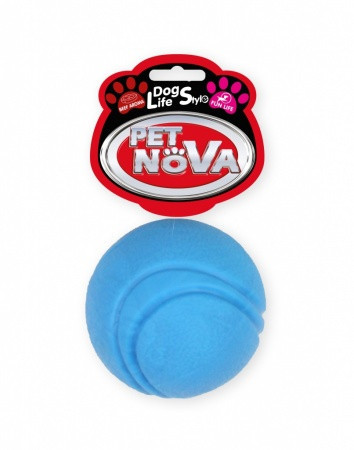 Іграшка для собак М'яч Pet Nova 5 см синій