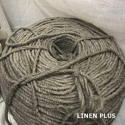 Товста мотузка (12мм), 100% льон