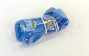 Рукавиці боксерські EVERLAST PVC сині 10 унцій, фото 2