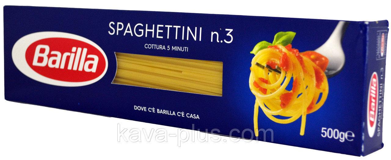 Макароны Barilla №3 500г Италия - фото 1 - id-p619396927