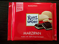 Шоколад Ritter sport с марципаном (Ритер спорт) 100г. Германия