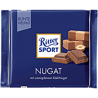 Шоколад Ritter Sport Nugat молочный с нугой из фундука 100 г