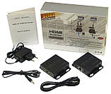 Подовжувач HDMI по витій парі HDMI & IR Extender via single CAT5E/6 HDEX007M1 (1080p, 3D, 30-50 метрів, IR), фото 3