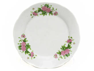 Тарілка "Рожева троянда"