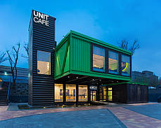 Кафе из морских контейнеров UNIT CAFE