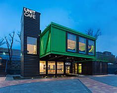 Кафе из морских контейнеров UNIT CAFE