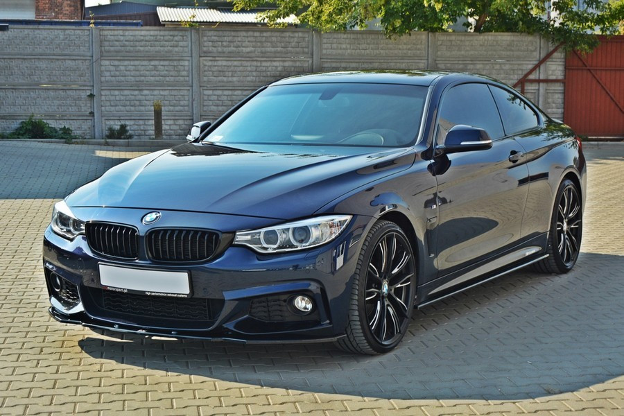 НАКЛАДКИ НА ПОРОГИ BMW 4 F32 M-PACK, фото 1