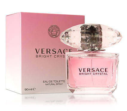 Жіноча туалетна вода VERSACE BRIGHT CRISTAL PINK WOM 90 ML, фото 1