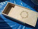 Коробка з дерева для сувенірів і подарунків, фото 4
