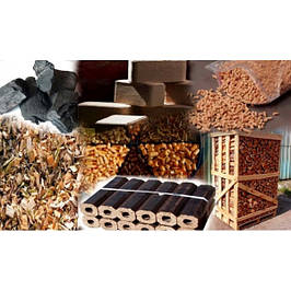 Паливні брикети (торф'яні, дерев'яні, пелети, евродрова )