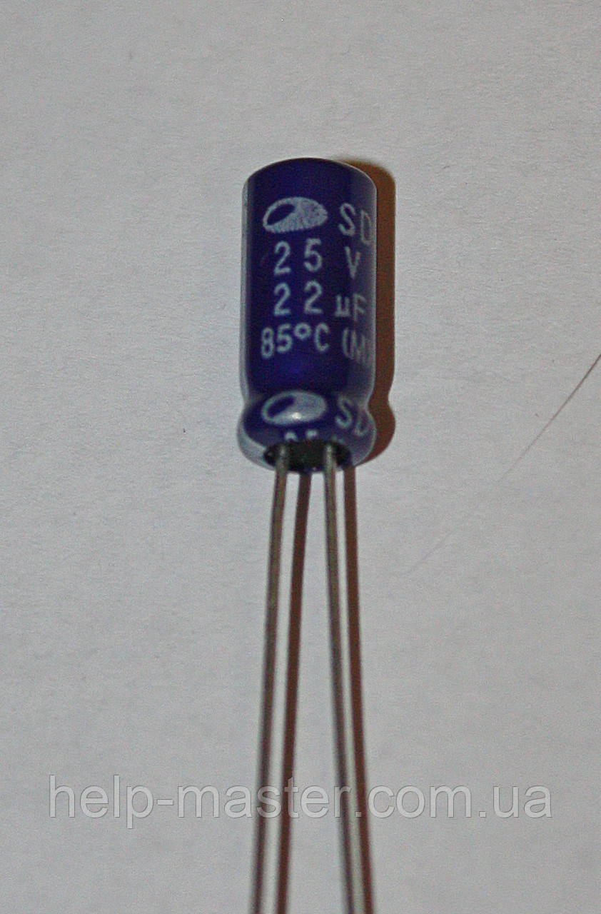 22мкф-25v (85°C)  <SD> 5*11 SAMWHA