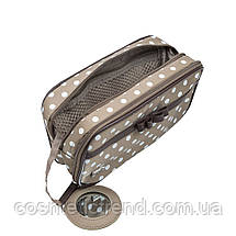 Косметичка жіноча компактна Reed Tiffany (Kufry-Brown) 7879 (Польща) 20*6.5*11 см., фото 4