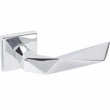 Дверна ручка DND by Martinelli LUXURY 02 LU14Y-OC з накладкою під євроциліндр хром