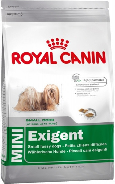 Сухий корм Royal Canin (Роял Канін) MINI EXIGENT для вибагливих собак дрібних порід 1 кг