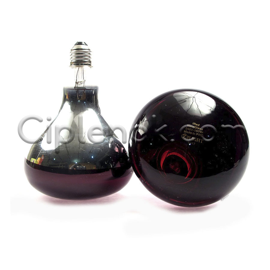 Лампа інфрачервона Zilight R125 150 Вт черв. (ІЛ-18)