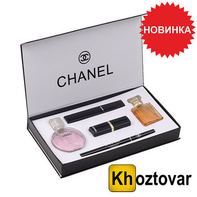Косметический подарочный набор Chanel 5 in 1 Kit, цена: 502